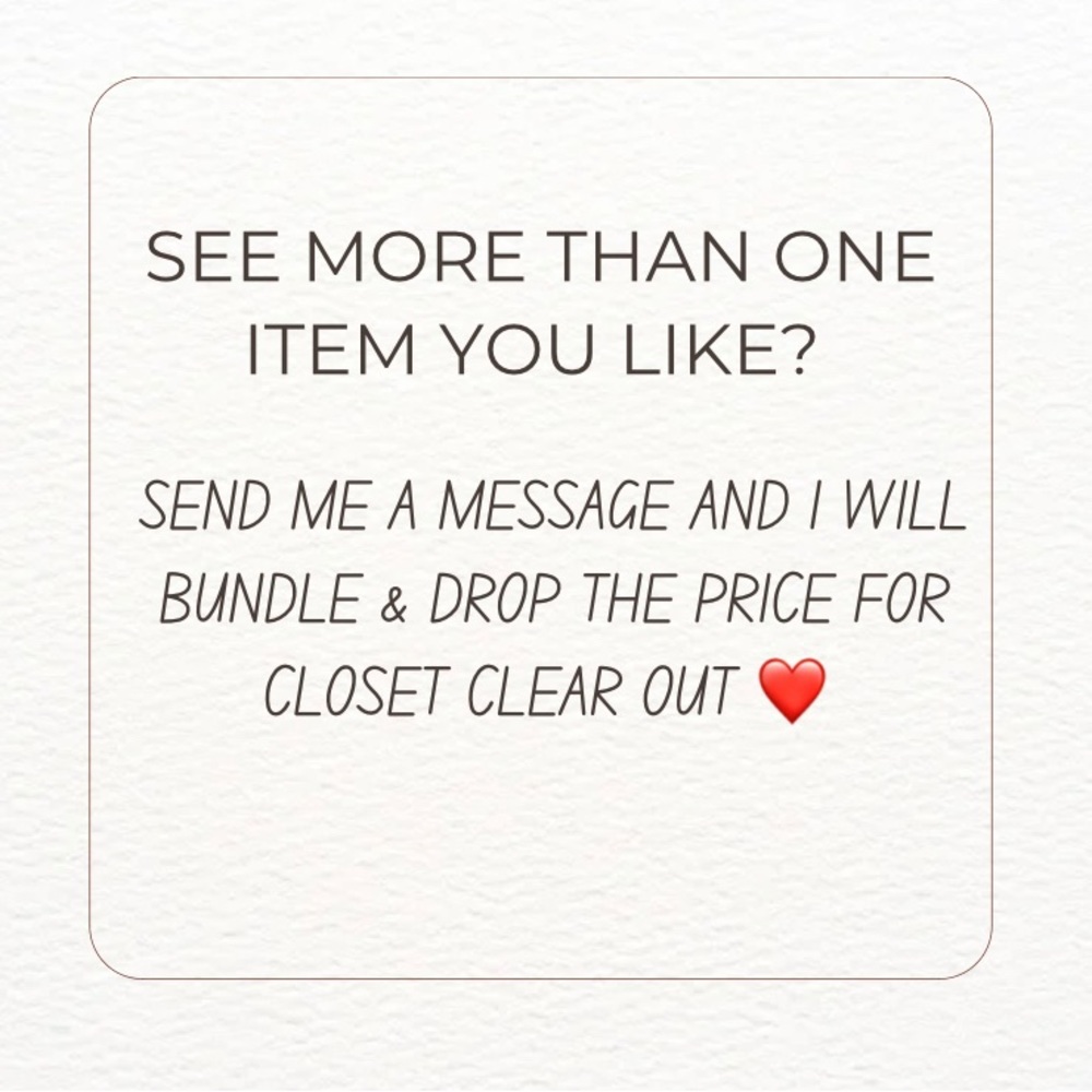Closet Clear Out ❤️